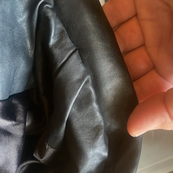 Blank NYC Faux Leather Moto Jacket medium - Picture 10 of 10